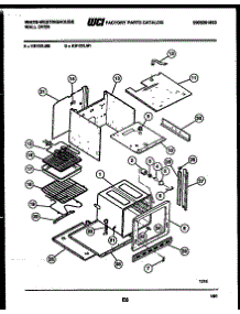 04 - Body Parts parts for Frigidaire Oven KB122LM0 from AppliancePartsPros.com