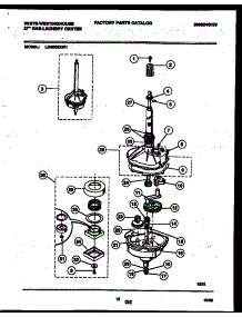 07 - Transmission Parts parts for Frigidaire Washer Dryer Combo LG400SXD1 from AppliancePartsPros.com
