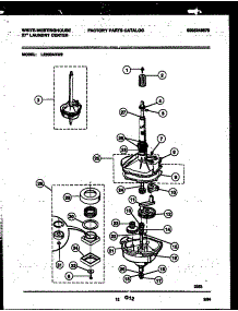 07 - Transmission Parts parts for Frigidaire Washer Dryer Combo LE600AXW2 from AppliancePartsPros.com