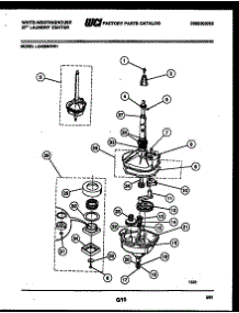 07 - Transmission Parts parts for Frigidaire Washer Dryer Combo LG400MXW1 from AppliancePartsPros.com