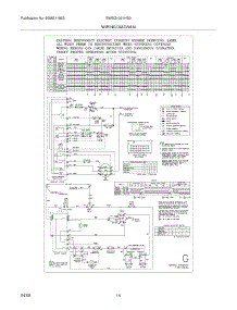 14 - Wiring Diagram parts for White Westinghouse Washer Dryer Combo SWSG1031HS0 from AppliancePartsPros.com
