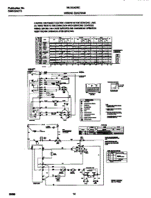 08 - 131779400 Wiring Diagram parts for Frigidaire Washer Dryer Combo WLXG42RED0 from AppliancePartsPros.com