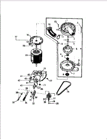 06 - Pulley, Belts parts for Frigidaire Washer LA500EXV3 from AppliancePartsPros.com