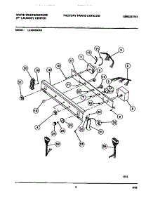 04 - Control Panel parts for Frigidaire Washer Dryer Combo LE400MXD3 from AppliancePartsPros.com