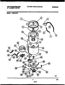06 - Tub Detail parts for Frigidaire Washer Dryer Combo LE400AXD2 from AppliancePartsPros.com