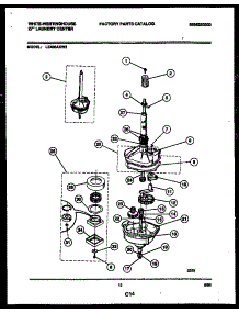 07 - Transmission Parts parts for Frigidaire Washer Dryer Combo LE400AXD2 from AppliancePartsPros.com