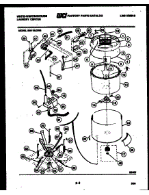 05 - Tubs, Water Valve And Lid Switch parts for Frigidaire Washer Dryer Combo SM115JXD4 from AppliancePartsPros.com