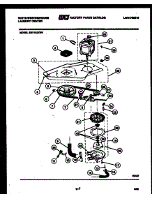 06 - Washer Drive System And Pump parts for Frigidaire Washer Dryer Combo SM115JXD4 from AppliancePartsPros.com