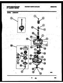 07 - Transmission Parts parts for Frigidaire Washer Dryer Combo LG600AXD1 from AppliancePartsPros.com