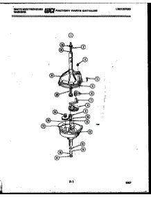 08 - Transmission Parts parts for Frigidaire Washer LA500JXV4 from AppliancePartsPros.com