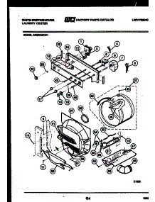 03 - Console, Control And Drum parts for Frigidaire Washer Dryer Combo SM230MXW1 from AppliancePartsPros.com
