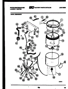 05 - Tubs, Water Valve And Lid Switch parts for Frigidaire Washer Dryer Combo SM230MXW1 from AppliancePartsPros.com
