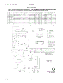 14 - Wiring Diagram parts for White Westinghouse Washer Dryer Combo SWXG831DQ0 from AppliancePartsPros.com