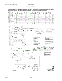 14 - Wiring Diagram parts for White Westinghouse Washer Dryer Combo WLXG42REW5 from AppliancePartsPros.com