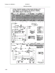14 - Wiring Diagram parts for White Westinghouse Washer Dryer Combo SWXG831HS2 from AppliancePartsPros.com