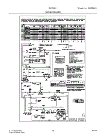 15 - Wiring Diagram parts for White Westinghouse Washer Dryer Combo SWXG831HS2 from AppliancePartsPros.com