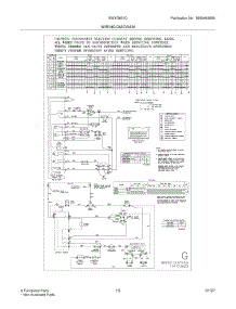 15 - Wiring Diagram parts for White Westinghouse Washer Dryer Combo SWXG831DQ1 from AppliancePartsPros.com