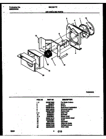 04 - Air Handling Parts parts for Frigidaire Air Conditioner WAC051T7Z1 from AppliancePartsPros.com