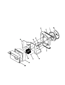 04 - Air Handling parts for Frigidaire Air Conditioner WAC051T7Z2 from AppliancePartsPros.com