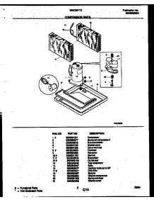 05 - Compressor Parts parts for Frigidaire Air Conditioner WAC051T7Z1 from AppliancePartsPros.com