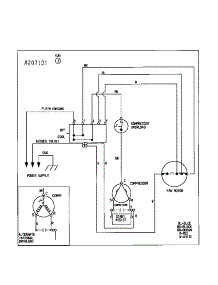 07 - Wiring Diagram parts for Frigidaire Air Conditioner WAC051T7Z2 from AppliancePartsPros.com