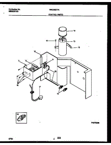 03 - Control Parts parts for Frigidaire Air Conditioner WAC052T7A1 from AppliancePartsPros.com