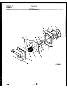 04 - Air Handling Parts parts for Frigidaire Air Conditioner WAC052T7A1 from AppliancePartsPros.com