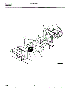 04 - Air Handling Parts parts for Frigidaire Air Conditioner WAC051T7Z2A from AppliancePartsPros.com