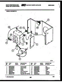 04 - Electrical Parts parts for Frigidaire Air Conditioner WAC056P7A1 from AppliancePartsPros.com