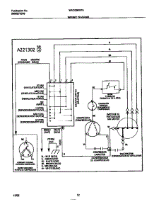 07 - Wiring Diagram parts for Frigidaire Air Conditioner WAC056W7A5 from AppliancePartsPros.com