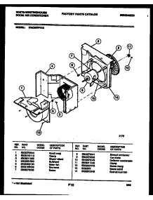03 - Air Handling Parts parts for Frigidaire Air Conditioner WAC067P7A2 from AppliancePartsPros.com
