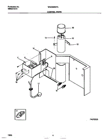 03 - Control Parts parts for Frigidaire Air Conditioner WAC083W7A5 from AppliancePartsPros.com