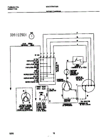 07 - Wiring Diagram parts for Frigidaire Air Conditioner WAC073W7A5A from AppliancePartsPros.com