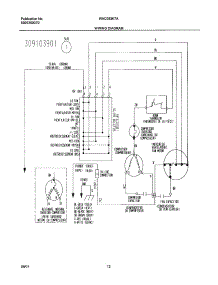 12 - Wiring Diagram parts for White Westinghouse Air Conditioner WAC083K7A1 from AppliancePartsPros.com