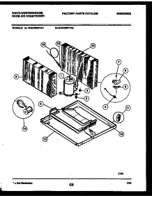 05 - Unit Parts parts for Frigidaire Air Conditioner WAC086P7A1 from AppliancePartsPros.com