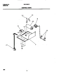 03 - Control Parts parts for Frigidaire Air Conditioner WAH106H2T1 from AppliancePartsPros.com