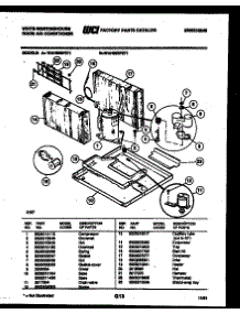 05 - System Parts parts for Frigidaire Air Conditioner WAH09EP2T1 from AppliancePartsPros.com