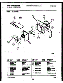04 - Air Handling Parts parts for Frigidaire Air Conditioner WAH11EP2T2 from AppliancePartsPros.com