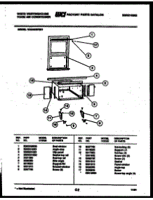 06 - Cabinet And Installation Parts parts for Frigidaire Air Conditioner WAS183P2K1 from AppliancePartsPros.com