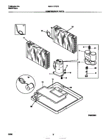 05 - Compressor Parts parts for Frigidaire Air Conditioner WAH117P2T5 from AppliancePartsPros.com