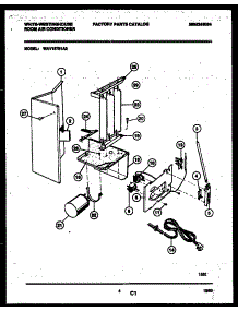 04 - Electrical Parts parts for Frigidaire Air Conditioner WAV157S1A2 from AppliancePartsPros.com