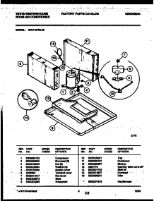 05 - System Parts parts for Frigidaire Air Conditioner WAV157S1A2 from AppliancePartsPros.com