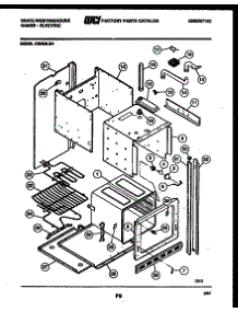 05 - Body Parts parts for Frigidaire Oven KB883LM1 from AppliancePartsPros.com