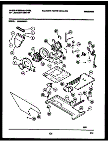 03 - Motor And Blower Parts parts for Frigidaire Washer Dryer Combo LE600MXD3 from AppliancePartsPros.com