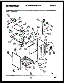 05 - Cabinet Parts parts for Frigidaire Washer Dryer Combo LE600MXD3 from AppliancePartsPros.com