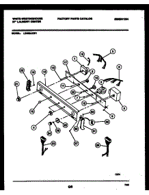 04 - Console And Control Parts parts for Frigidaire Washer Dryer Combo LE400AXW1 from AppliancePartsPros.com