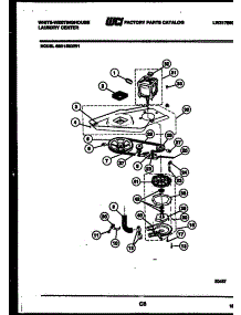 06 - Washer Drive System And Pump parts for Frigidaire Washer Dryer Combo SM115MXW1 from AppliancePartsPros.com