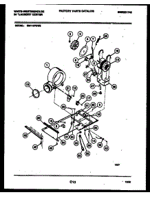 04 - Motor And Blower Parts parts for Frigidaire Washer Dryer Combo SM115PXD2 from AppliancePartsPros.com