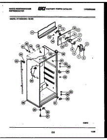 03 - Cabinet Parts parts for Frigidaire Refrigerator RT163NLDB from AppliancePartsPros.com