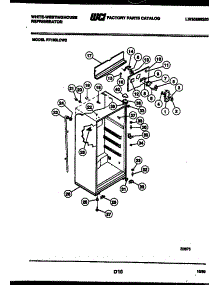 03 - Cabinet Parts parts for Frigidaire Refrigerator RT163LCH2 from AppliancePartsPros.com